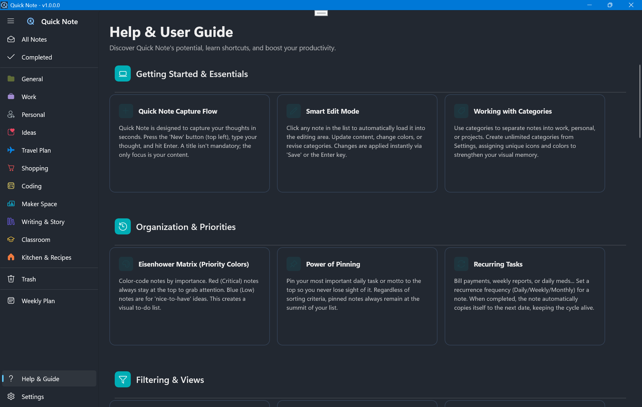 Miyanyedi Quick Note