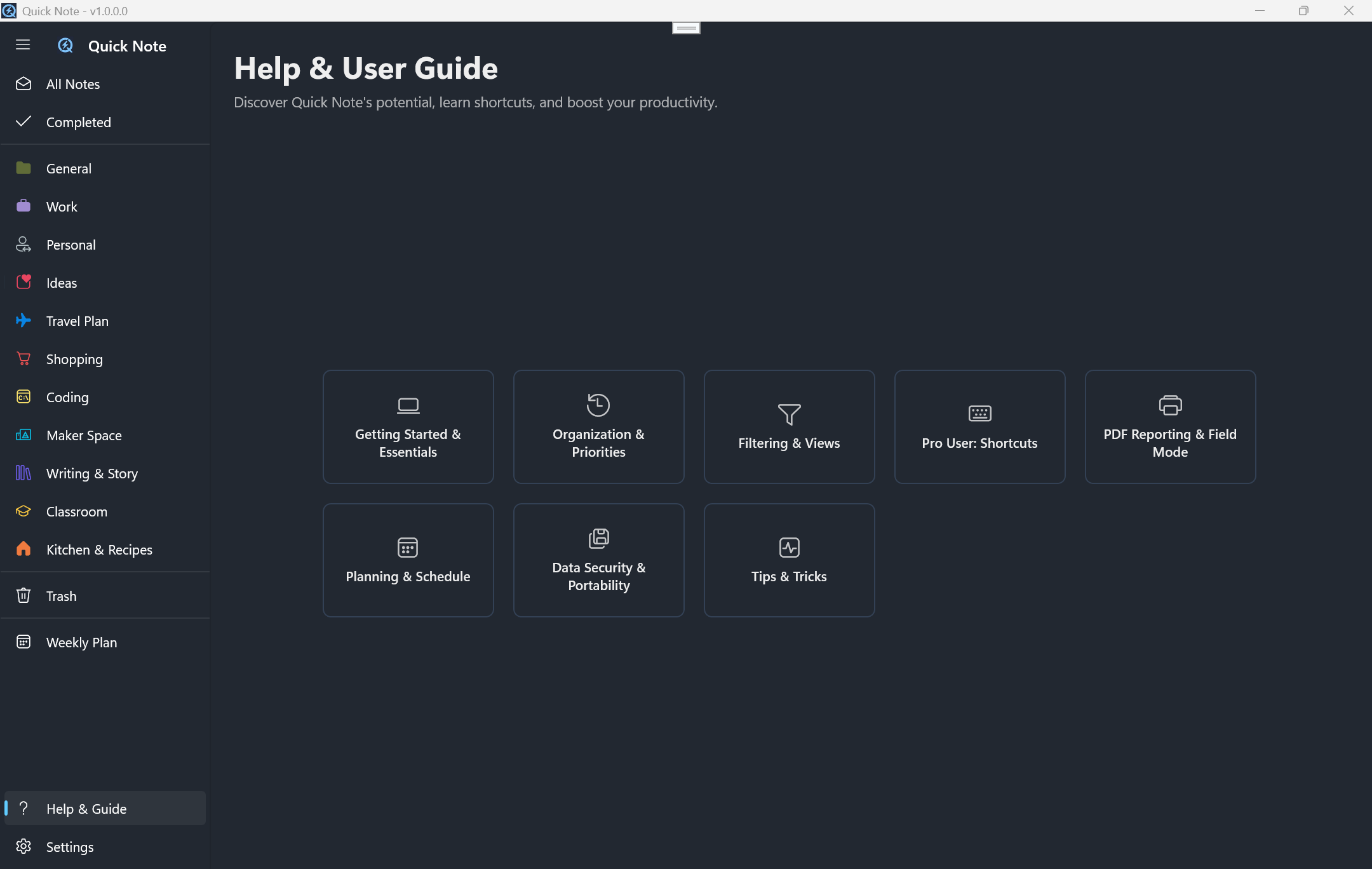 Miyanyedi Quick Note